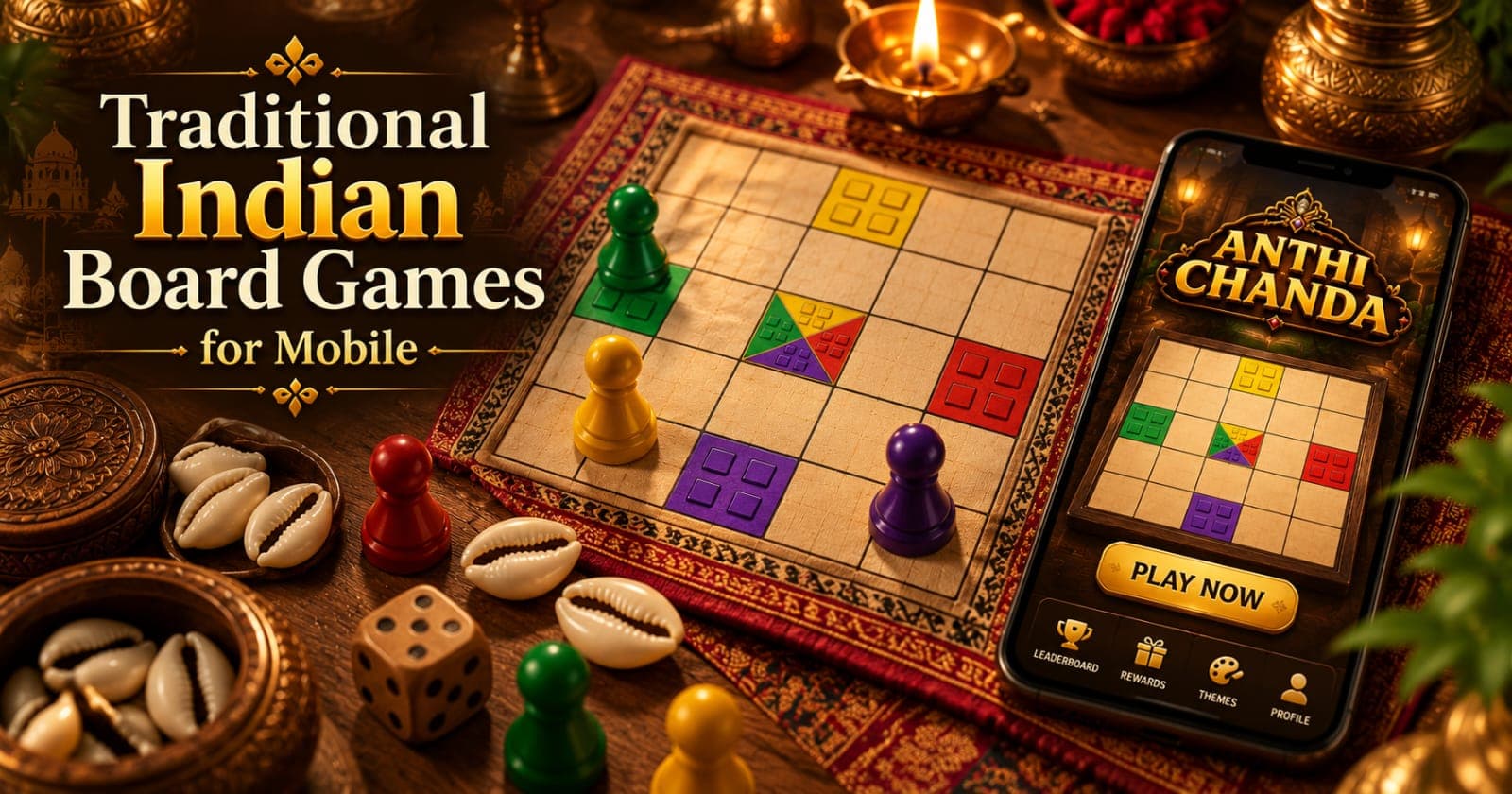 5 Traditional Indian Board Games You Can Play on Your Phone